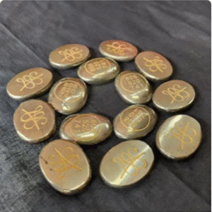 Pyrite Zibu Coin – Energized Prosperity & Protection Stone